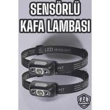 Marsilyan Kafa Lambası Kamp Lambası LED Işık Şarjlı Ayarlanabilir - MCT7360-7516 - Çok Renkli