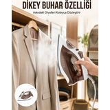 Marsilyan Kahverengi Buharlı Ütü 2200W Sürekli Buhar 120 G Şok Buhar - MCT5454-3615 - Çok Renkli