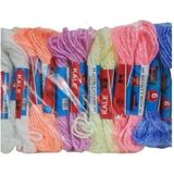 Marsilyan KALE Plastik Çamaşır ipi 8 Metre 24 Adet (K95) - Renkli - standart
