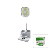 Marsilyan Kalemlikli Masaüstü Vantilatör USB Şarjlı Fan:8.9cm- Akrobat AYAK=23CM+KALEMLİK:36.5CM Telef
