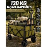 Marsilyan Kamp, Piknik, Plaj ve Alışveriş Için Çok Amaçlı Katlanabilir Wagon - 1