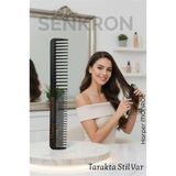 Marsilyan Karbon Plastik Saç Kesim Tarağı – 17.2 Cm, Kuaför ve Kişisel Kullanıma Uygun 722298 - Renkli - standart