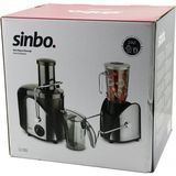 Marsilyan Katı Meyve - Sebze Sıkacak Blender Set 600W 1000ML Meyve Suyu Haznesi 2n1 SJ-3195 (4887) - Çok Renkli