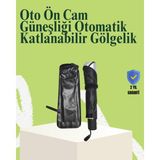 Marsilyan Katlanabilir Oto Güneşlik - 125X65 cm Ieg - 1BW-Beyaz