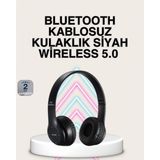 Marsilyan Katlanabilir Tasarımlı Bluetooth 5.0 Kulaklık | Eller Serbest Arama ve Çift Cihaz Desteği - Çok Renkli