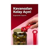 Marsilyan Kavanoz Açacağı Konserve Açacağı -Vakumlu Kapak Açma Aparatı 715704 - Renkli