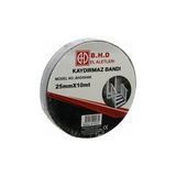 Marsilyan Kaydırmaz Siyah Bant 25 mm x 10 mt - Renkli