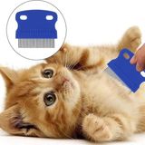 Marsilyan Kedi Köpek Tüy Bit Pire Toplayıcı Toplama Temizleme Tarağı Tarak Seti 4'lü Set - Ahşap