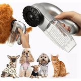 Marsilyan Kedi Köpek Vakumlu Tüy Toplama Tarağı - Tüy Toplama Traş Makinesi - 1
