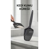 Marsilyan Kedi Kumu Eleme Küreği Yumuşak Sap ve Dar Kenar Tasarımıyla Temizlik Için Uygun - Renkli - 1
