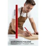 Marsilyan Kırmızı Marangoz Kalemi - Ahşap Işleme Kalemi - Ahşap Işleme Işaretleme Araçları - Çok Renkli