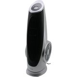 Marsilyan™- Kiwi KFAN-7690 Kule Tipi Turbo Fan Vantilatör Kumandalı - Dokunmatik Ekran 130W 3 Kademe Hız Y: 75CM BX40