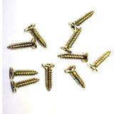 Marsilyan Klips, Menteşe, Ayak, Ağaç, Sunta Vidası 2,2x9,5mm - Sarı 1000 Adet