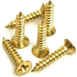 Marsilyan Klips, Menteşe, Ayak, Ağaç, Sunta Vidası 3X13 mm - Sarı 100 Adet - Renkli