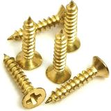 Marsilyan Klips, Menteşe, Ayak, Ağaç, Sunta Vidası 3X13 mm - Sarı 1000 Adet