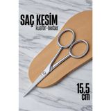 Marsilyan Kobalt Çelik Saç Kesim Makası Kuaför Berber Saç Kesim Makası Kuaför Ekipmanları 15.5 cm 721642