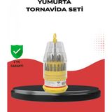 Marsilyan Kompakt Tornavida Seti Elektronik Cihaz Tamiri Için - Renkli - standart