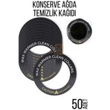 Marsilyan Konserve Ağda Koruyucu Karton Temizlik Kağıdı 50 Adet - Renkli - standart