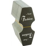 Marsilyan™- Kraft Mukavva Kolye Toka Kartı 200 Adet 5.5X14 cm Takı Askılık Düzenleyici BX-313741 - Renkli - standart