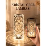 Marsilyan Kristal Dokunmatik ve Kumandalı Masa ve Gece Lambası - 1 - Çok Renkli