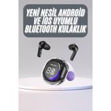Marsilyan Kulak Içi Bluetooth Kulaklık Anc Enc Özellikli Şarj Göstergeli Kablosuz Kulaklık - -- - 1