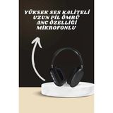 Marsilyan Kulak Üstü Kulaklık Pro9 ve Yeni Nesil Akıllı Saat Android ve Ios Uyumlu Anc Özelliği - Çok Renkli