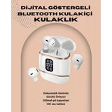 Marsilyan Kulakiçi Bluetooth Kulaklık V5.3 – 4’lü Set, Dijital Ekranlı, Gürültü Engelleme - -- - 1