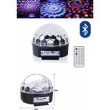 Marsilyan Küre Disko Topu Müzik Çalar Renkli Lazer Işıklı Bluetooth Disko Parti Işığı Kumandalı - 1 m