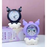 Marsilyan™- Kuromi Masa Üstü Çalar Saat ALK3063 - Renkli - 1