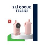 Marsilyan LCD Ekranlı Bebek Telsizi – İki Yönlü Ses, Uzun Menzil, Çocuk Dostu Tasarım ILKELGRP-5835