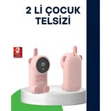 Marsilyan LCD Ekranlı Bebek Telsizi – Iki Yönlü Ses, Uzun Menzil, Çocuk Dostu Tasarım