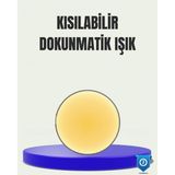 Marsilyan LED Hareket Sensörlü Gece Lambası Kablosuz Duvar Tipi - Renkli - standart
