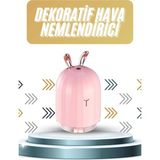 Marsilyan LED Işıklı Hava Nemlendirici Buhar Makinesi Dekoratif Aromaterapi - Ahşap - 1