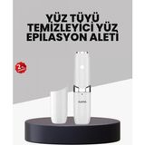 Marsilyan LED Işıklı Yüz Epilasyon Aleti Hassas ve Ağrısız Tüy Alma