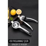 Marsilyan Limon Sıkacağı Paslanmaz Çelik - Renkli - standart