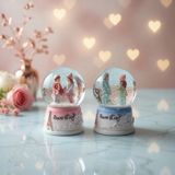 Marsilyan Love Story Işıklı Mini Kar Küresi - Renkli - standart