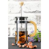 Marsilyan Lüx Cam 350 ml French Press Siyah