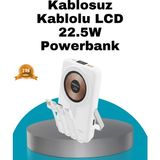 Marsilyan Magsafe Uyumlu Kablosuz Powerbank Hızlı Şarj Özellikli - Renkli