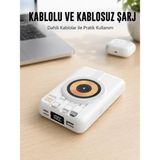 Marsilyan Magsafe Uyumlu Kablosuz Powerbank Hızlı Şarj Özellikli Yeni Nesil - Çok Renkli