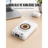 Marsilyan Magsafe Uyumlu Kablosuz Powerbank Hızlı Şarj Özellikli Yeni Nesil - Renkli - standart