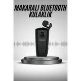 Marsilyan Makaralı Bluetooth Kulakiçi Yaka Kulaklığı Kablosuz Kulaklık - Çok Renkli