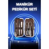 Marsilyan- Manikür Pedikür Seti 7 Parça Tırnak Mantarı Tırnak Batığı Temizleme Taşınabilir