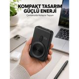 Marsilyan Manyetik Kablosuz Powerbank 22.5W Hızlı Şarj LCD Göstergeli Yeni Nesil - Renkli - standart