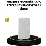 Marsilyan Manyetik Kablosuz Powerbank – Iphone 12/13/14/15 Uyumlu Hızlı Şarjlı Ultra Hafif - Renkli - standart