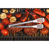 Marsilyan Maşa Paslanmaz Barbekü Maşası - 25 cm Mutfak Ekmek Maşası