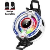 Marsilyan Memo CX16 Ios Android Soğutucu 15W15W Manyetik Rgb Telefon Soğutucu – Anında H? - MCT1132-4371 - Beyaz