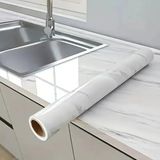 Marsilyan- Mermer Desenli Kaplama Kağıdı 5 Metre - Renkli - standart
