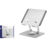 Marsilyan Metal 360 Derece Dönebilen Ergonomik Tablet ve Laptop Standi - Silver HDX8021