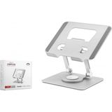 Marsilyan Metal 360 Derece Dönebilen Kompakt Tablet ve Laptop Standi - Silver HDX8020 - Renkli - 1