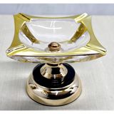 Marsilyan Metal Ayaklı Cam Küllük Model 1 - Renkli - standart